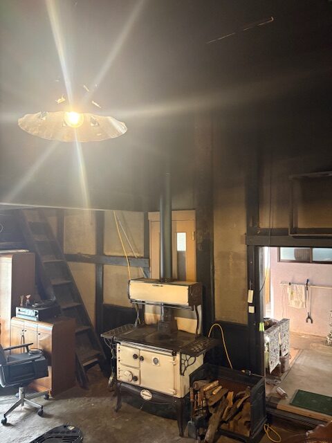 ウォーターフォードクッキングストーブ移設