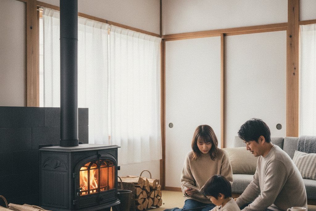 薪ストーブの設置費用の相場|本体・煙突・工事費の内訳を徹底解説|カントリーログ